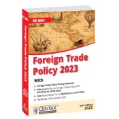R. K. Jain's Foreign Trade Policy 2023 (FTP) by Centax Publication 